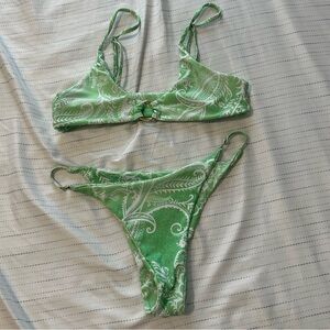 Zaful green swimsuit
